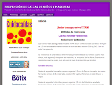 Tablet Screenshot of cuidacaidas.com.ar